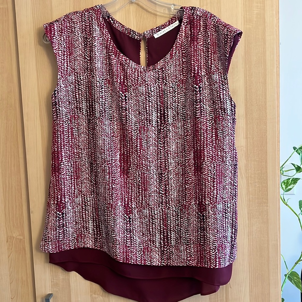 Violet + Claire : sleeveless blouse